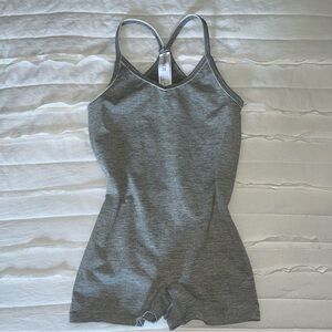 Gray romper